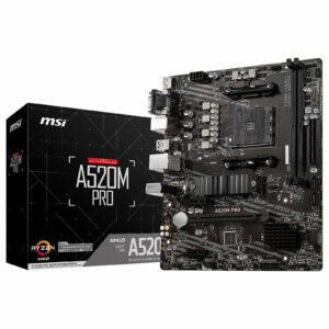MSI A520M-A PRO Placa Madre